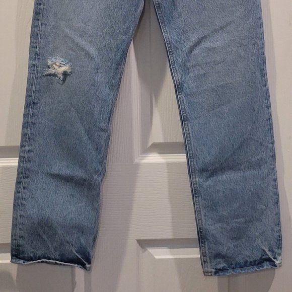 AGOLDE 90's Pinch Waist High Rise Straight Leg Jeans - Picture 7 of 8